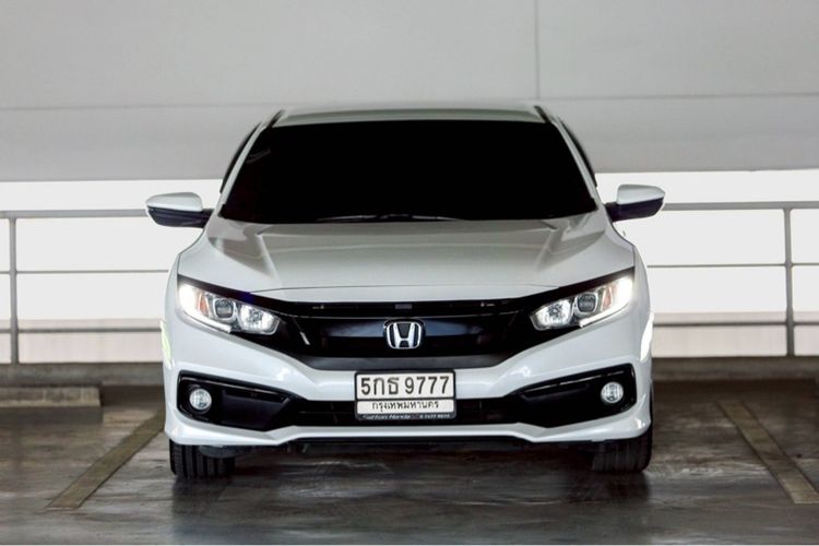 Honda Civic 2016 1.8 EL i-VTEC Sedan เบนซิน ไม่ติดแก๊ส เกียร์อัตโนมัติ ขาว