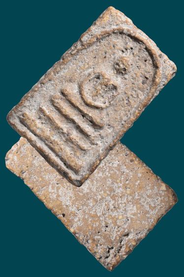 สมบัติบ้าน เก่ามากก พระสมเด็จวัดระฆัง พิมพ์ใหญ่ ผิวเปิด มีมวลสาร