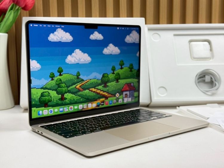 MacBook Air 13.6-inch M2 2022 Ram16GB SSD256GB Starlight  รูปที่ 3