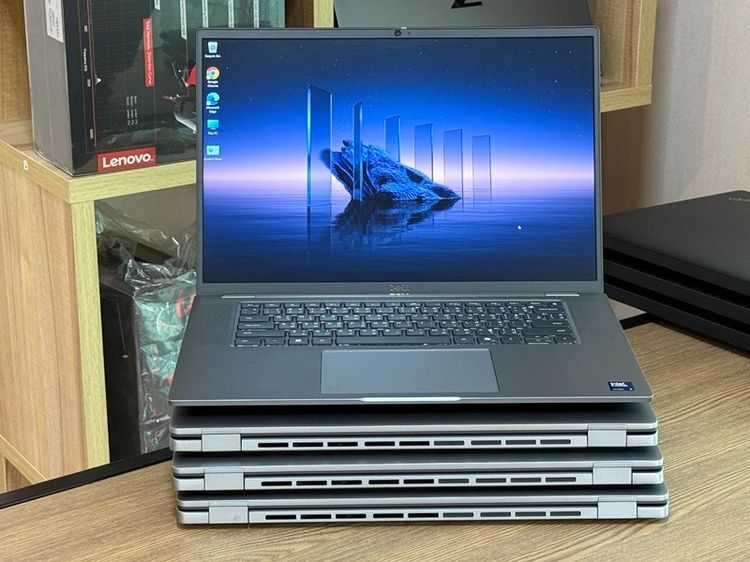 Dell Latitude 7650 Ultra 7-165H SSD1TB RAM32GB DDR5 Win 11Pro คีย์ไฟ สินค้ามือสอง สำหรับงานคำนวน งานประสิทธิภาพสูง งานสำนักงาน ประกันศูนย์