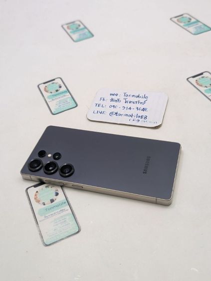 มากกว่า 512 GB ขาย เทิร์น Samsung Galaxy S25 Ultra 1TB ศูนย์ไทย สภาพสวย มีตัวเครื่องอย่างเดียว ไม่มีอุปกรณ์อื่น ถูกๆ เพียง 25,990 บาท ครับ