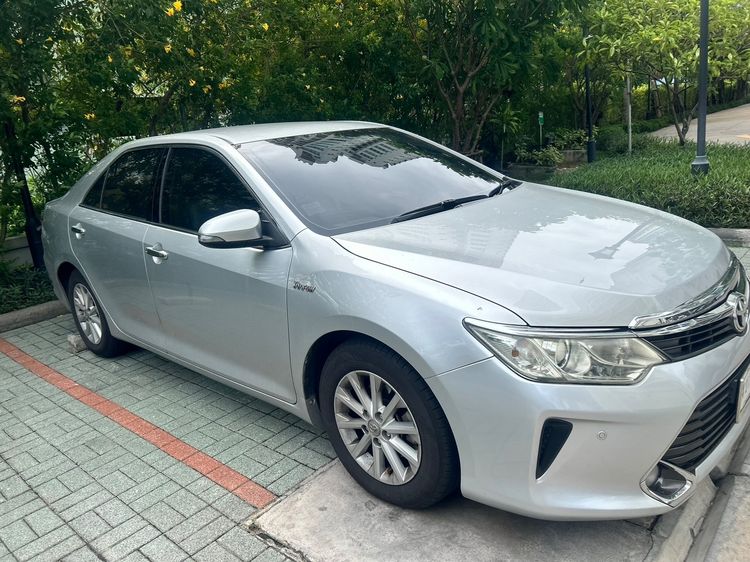 Toyota Camry 2015 2.0 G Sedan เบนซิน ไม่ติดแก๊ส เกียร์อัตโนมัติ บรอนซ์เงิน รูปที่ 2