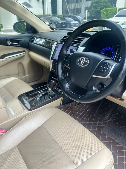 Toyota Camry 2015 2.0 G Sedan เบนซิน ไม่ติดแก๊ส เกียร์อัตโนมัติ บรอนซ์เงิน รูปที่ 4
