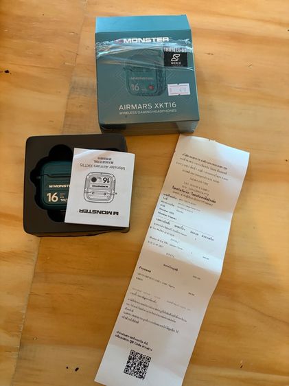 หูฟัง Monster XKT16 บลูทูธไร้สาย เสียงแน่น เบสหนัก เล่นเกมลื่น รูปที่ 3