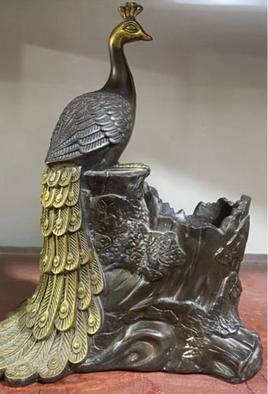 ✨วางขวดไวน์รูปนกยูง (Peacock Wine Bottle Holder)  รูปที่ 3