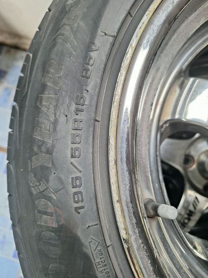ล้อ ขอบ 15 พร้อมยาง 195 55 R 15  ขายตามสภาพ