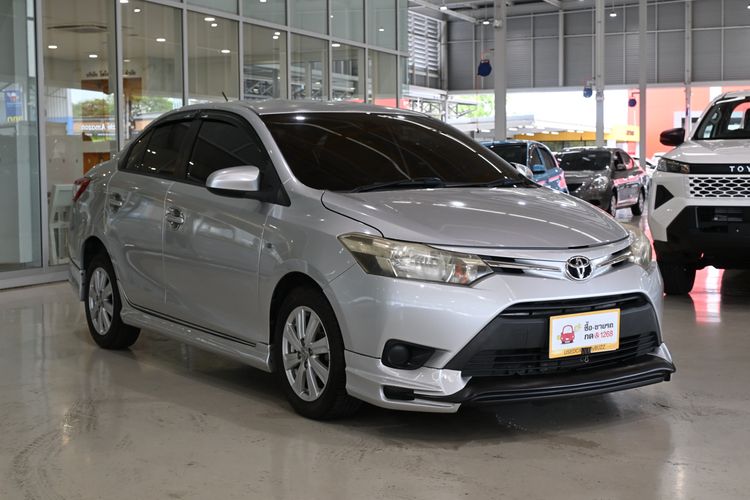 Toyota Vios 2013 1.5 E Sedan เบนซิน ไม่ติดแก๊ส เกียร์อัตโนมัติ บรอนซ์เงิน รูปที่ 3