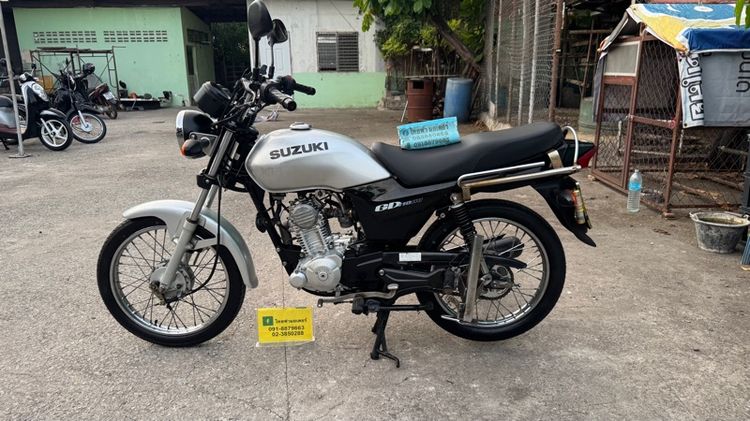 SUZUKI GD110 คาร์บูเกียร์สตาร์ทมือเครื่องดีมาก สีสวยธรรมชาติ ต้องมาดูของจริง มีสถานที่ให้ทดลองขับขี่ก่อนซื้อ รูปที่ 3