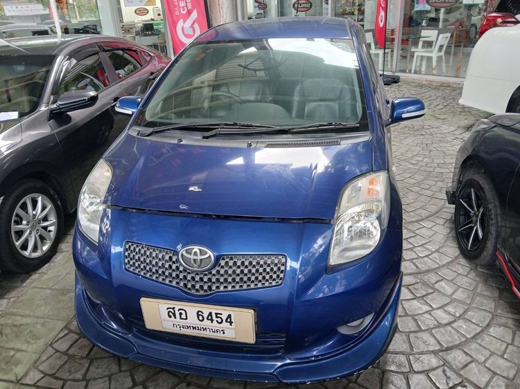 Toyota Yaris 2006 1.5 G Sedan เบนซิน ไม่ติดแก๊ส เกียร์อัตโนมัติ น้ำเงิน รูปที่ 3