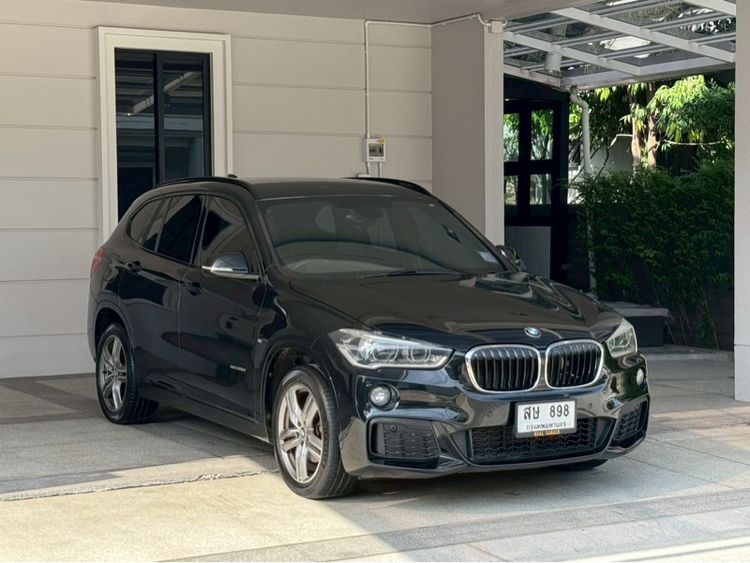 BMW X1 2017 2.0 sDrive18d M Sport Utility-car ดีเซล ไม่ติดแก๊ส เกียร์อัตโนมัติ ดำ รูปที่ 3