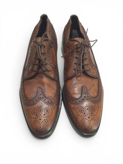 Baldinini Full Brouge Wingtip Oxford Gentleman Style Made in Italy size 43 27 cm. Good condition.