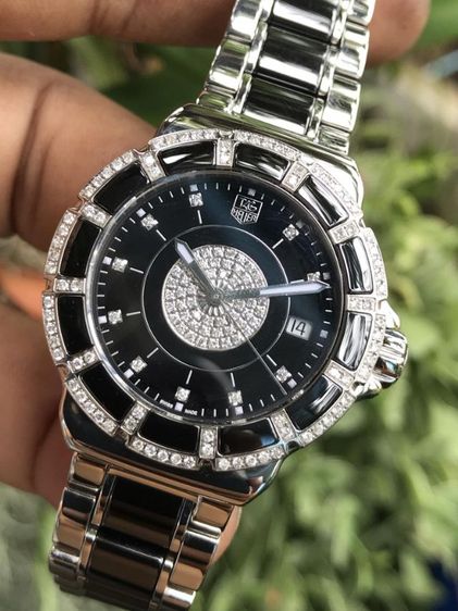 Tag Heuer Top F1 Black Ceramic Full Diamond Black Dial (BOY)🇨🇭🇨🇭