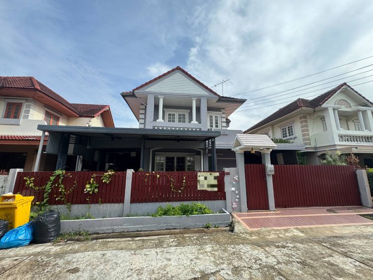 มีบางส่วน ขาย บ้านเดี่ยว 2ชั้น หมู่บ้านมณียา2 ไทรม้า-ท่าอิฐ