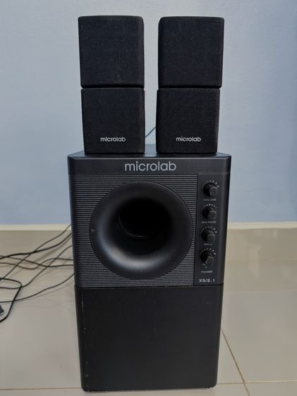 ชุดโฮมเธียเตอร์ ลำโพงคอมพิวเตอร์ บางแสน นัดรับ -  Microlab X3 ริมแดง (ไม่มีบลูทูธ)