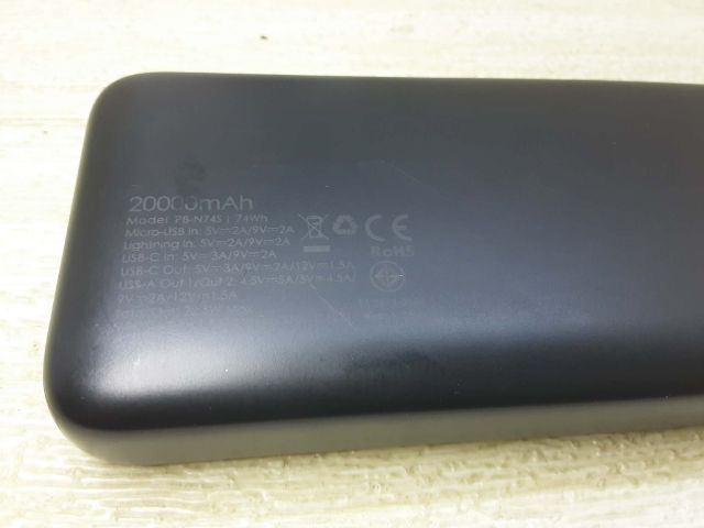 สุดคุ้มPOWER BANK 20000ma AUKEY  BASIX PLUS รุ่นใหม่รองรับชาร์จไวPD22.5w สภาพใหม่ ขาย900บาทจาก2090 รูปที่ 5