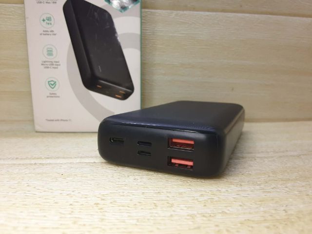 สุดคุ้มPOWER BANK 20000ma AUKEY  BASIX PLUS รุ่นใหม่รองรับชาร์จไวPD22.5w สภาพใหม่ ขาย900บาทจาก2090 รูปที่ 6