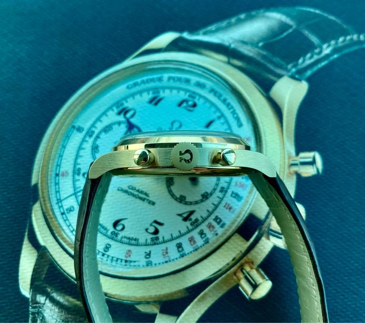 WTS OMEGA SPEEDMASTER MUSUEM COLLECTION NO.10 YG 18K NOS  รูปที่ 6