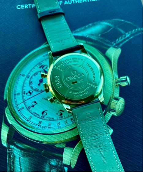 WTS OMEGA SPEEDMASTER MUSUEM COLLECTION NO.10 YG 18K NOS  รูปที่ 5