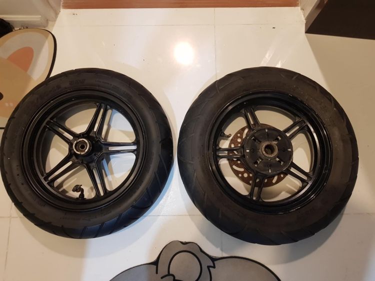 วงล้อ ขายล้อแม็ก kawasaki ksr พร้อมยาง