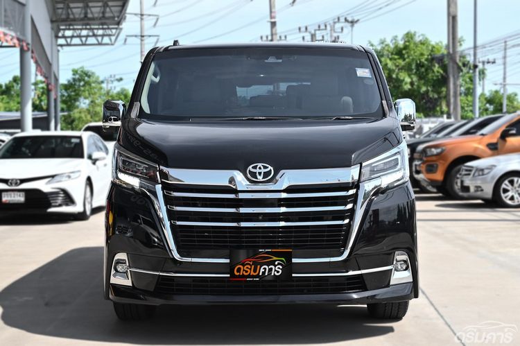 Toyota Majesty 2020 2.8 Grande Van ดีเซล ไม่ติดแก๊ส เกียร์อัตโนมัติ ดำ รูปที่ 2