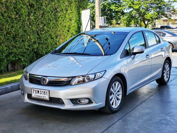 Honda Civic 2013 1.8 ES i-VTEC Sedan เบนซิน ไม่ติดแก๊ส เกียร์อัตโนมัติ เทา รูปที่ 3