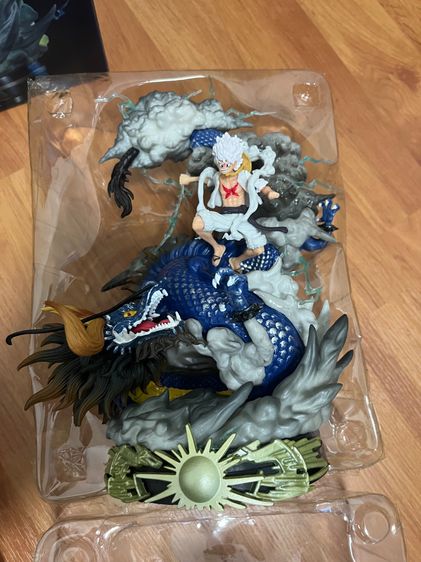 ขายฟิกเกอร์ One Piece Gear 5 ลูฟี่ VS ไคโด งานจีน  งานใหญ่ ดีเทลสวย เอฟเฟกต์อลังการ สภาพดี มีกล่องครบ  เป็นงานจีนเกรดดี งานโชว