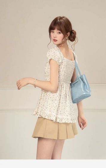 เสื้อแขนตุ๊กตาลายดอก รูปที่ 3