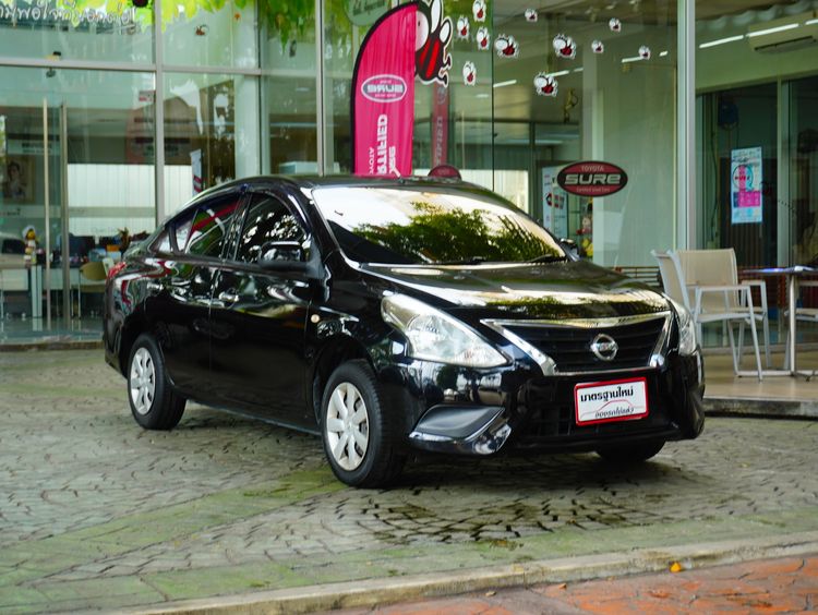 Nissan Almera 2014 1.2 EL Sedan เบนซิน ไม่ติดแก๊ส เกียร์อัตโนมัติ ดำ รูปที่ 3