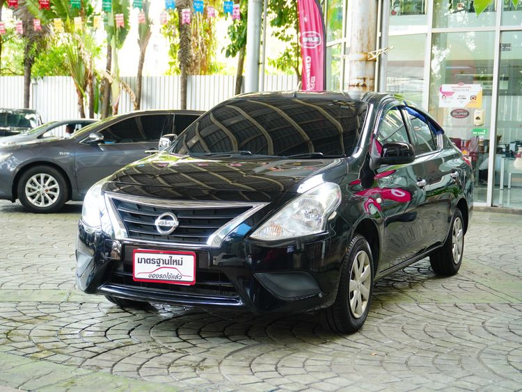 Nissan Almera 2014 1.2 EL Sedan เบนซิน ไม่ติดแก๊ส เกียร์อัตโนมัติ ดำ รูปที่ 4
