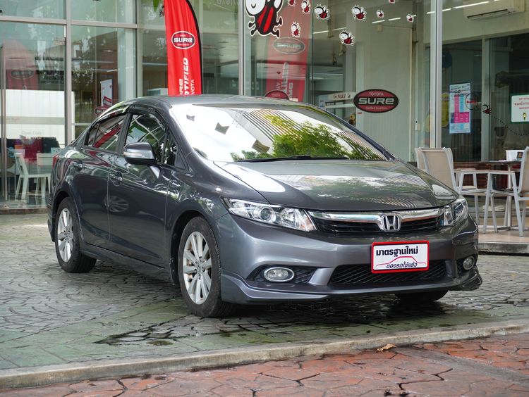 Honda Civic 2012 1.8 EL i-VTEC Sedan เบนซิน ไม่ติดแก๊ส เกียร์อัตโนมัติ เทา รูปที่ 3