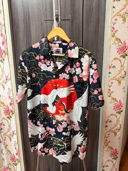 Shirt Japan Bird Black 