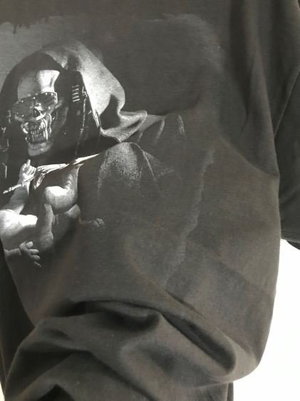 เสื้อยืดวินเทจ-เสื้อ MEGADETH -YOUTHANASIA Album   ป้าย Hanes ของแท้ Official Album ไซส์ XL รูปที่ 6