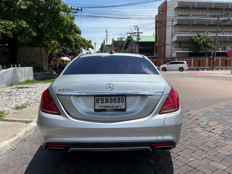 Mercedes-Benz S-Class 2016 S500 Sedan ปลั๊กอินไฮบริด (PHEV) ไม่ติดแก๊ส เกียร์อัตโนมัติ เทา รูปที่ 3