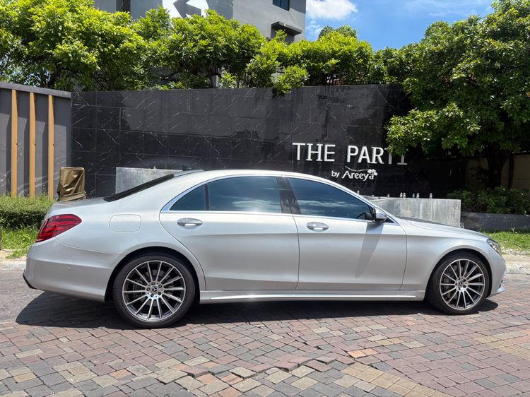Mercedes-Benz S-Class 2016 S500 Sedan ปลั๊กอินไฮบริด (PHEV) ไม่ติดแก๊ส เกียร์อัตโนมัติ เทา รูปที่ 2