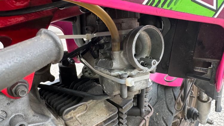 KAWASAKI KSR 110 คาร์บูเกียร์สตาร์ทเท้า เครื่องดี สีไม่สวย คาบูแด๊ซ มีสถานที่ให้ทดลองขับขี่ก่อนซื้อ รูปที่ 15