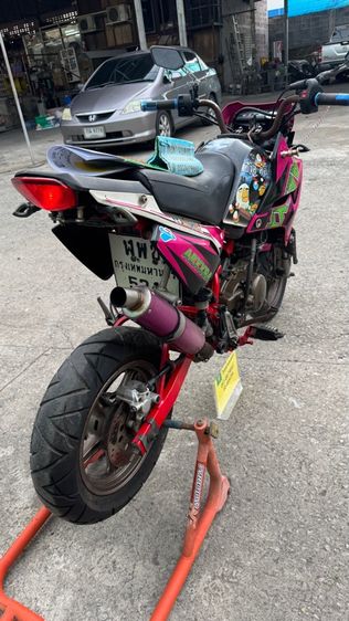 KAWASAKI KSR 110 คาร์บูเกียร์สตาร์ทเท้า เครื่องดี สีไม่สวย คาบูแด๊ซ มีสถานที่ให้ทดลองขับขี่ก่อนซื้อ รูปที่ 12