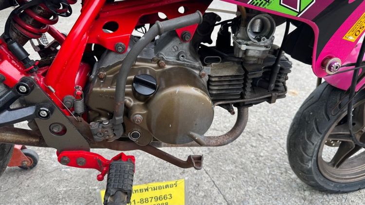 KAWASAKI KSR 110 คาร์บูเกียร์สตาร์ทเท้า เครื่องดี สีไม่สวย คาบูแด๊ซ มีสถานที่ให้ทดลองขับขี่ก่อนซื้อ รูปที่ 14