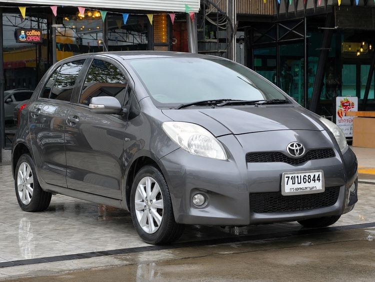 Toyota Yaris 2012 1.5 G Sedan เบนซิน ไม่ติดแก๊ส เกียร์อัตโนมัติ เทา รูปที่ 3