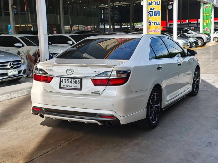 Toyota Camry 2015 2.0 G Extremo Sedan ไฮบริด ไม่ติดแก๊ส เกียร์อัตโนมัติ ขาว รูปที่ 4