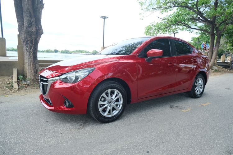 Mazda Mazda 2 2017 1.3 High Plus Sedan เบนซิน ไม่ติดแก๊ส เกียร์อัตโนมัติ แดง รูปที่ 3