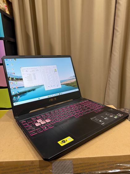 Notebook Asus TUF Gaming FX505DT-HN458T GTX1650 สภาพสวยมาก ทำงาน เล่นเกม ลื่น สอบถามเพิ่มเติมได้คัฟ