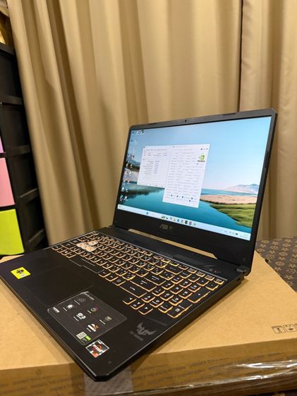 Notebook Asus TUF Gaming FX505DT-HN458T GTX1650 สภาพสวยมาก ทำงาน เล่นเกม ลื่น สอบถามเพิ่มเติมได้คัฟ รูปที่ 2