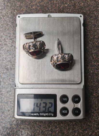 Cufflinks​ เงินแท้​ งานเก่างานนอก​ สวยจัดเลยครับ​ ราคาแบ่งปันครับ รูปที่ 9