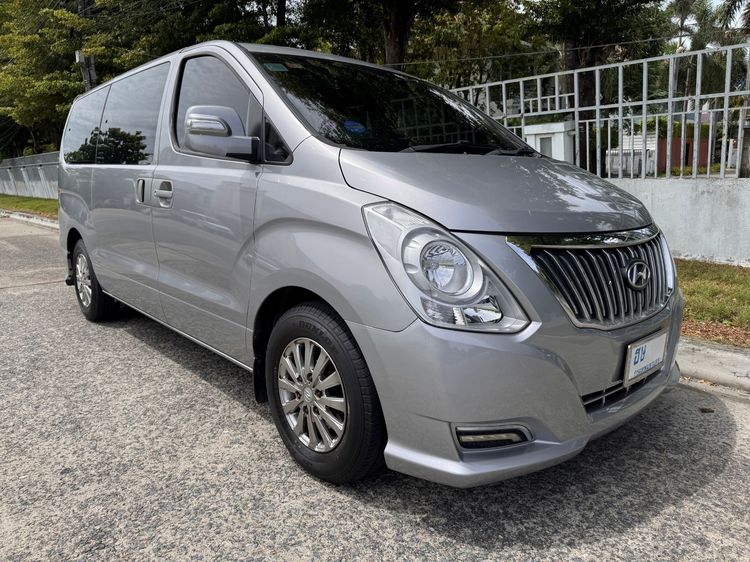 Hyundai H-1 2017 2.5 Maesto Touring Van ดีเซล ไม่ติดแก๊ส เกียร์อัตโนมัติ เทา รูปที่ 3