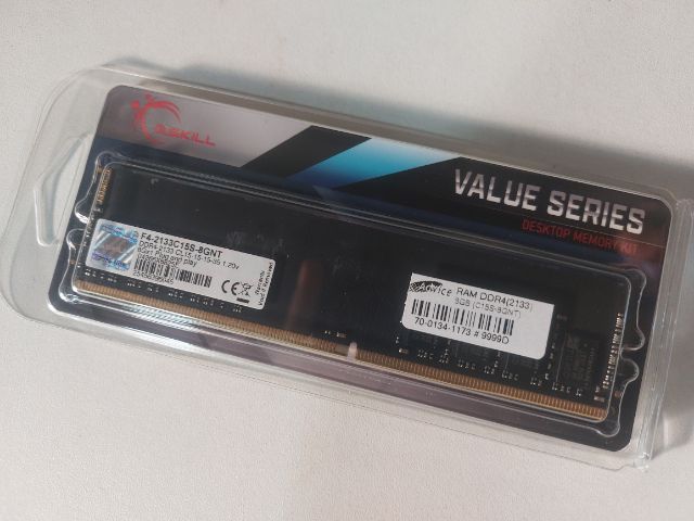 Ram DDR4 G.Skill 8GB bus 2133 ของใหม่เคลมประกัน