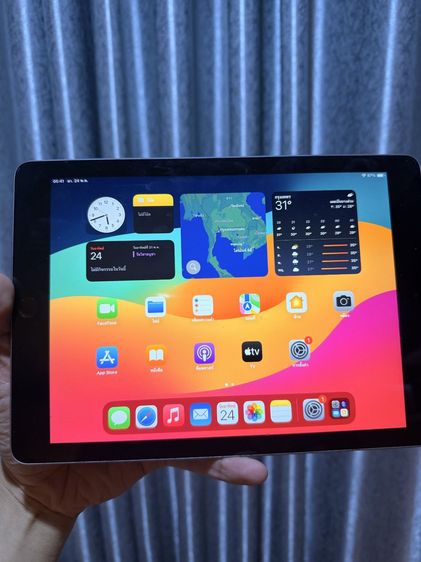 Ipad Gen 6 + Apple Pencil, 128 GB Cellular + Wifi สภาพดี ใช้งานได้ปกติ รูปที่ 2