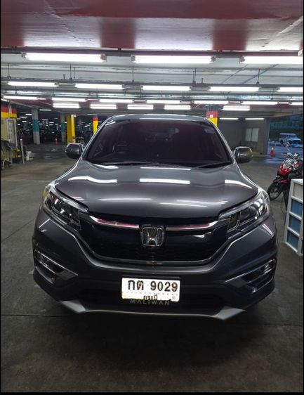 Honda CR-V 2015 2.0 E 4WD Utility-car เบนซิน ไม่ติดแก๊ส เกียร์อัตโนมัติ เทา รูปที่ 2