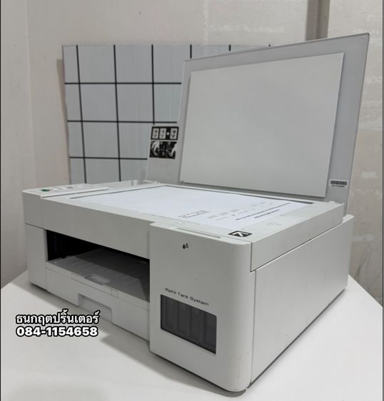 ปริ้นเตอร์Brother DCP-T426W🌻🌻พร้อมใช้งาน ✅ Wi-fi 🛜มือสอง♻️สภาพดีสีออกครบเต็มทุกสี ปริ้น สเเกน ถ่ายเอกสาร🌻อุปกรณ์ครบ รูปที่ 6