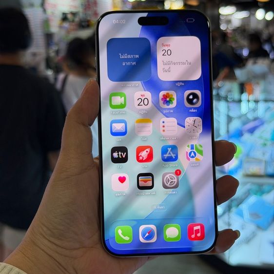 iPhone16 Pro Max 512GB สี Natural Titanium เครื่องศูนย์ สภาพสวยมากๆ 🔥🔥