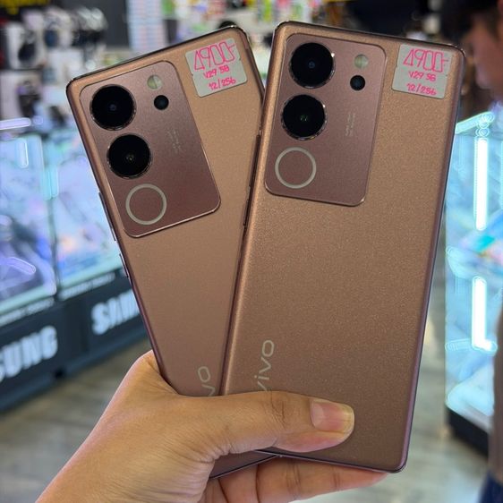 Vivo V29 5G สี Magic Maroon เครื่องศูนย์ สภาพสวยมากๆ จอ6.78นิ้ว แรม12รอม256 Snap778G 5G กล้อง50ล้าน(3ตัว)🔥🔥 รูปที่ 2